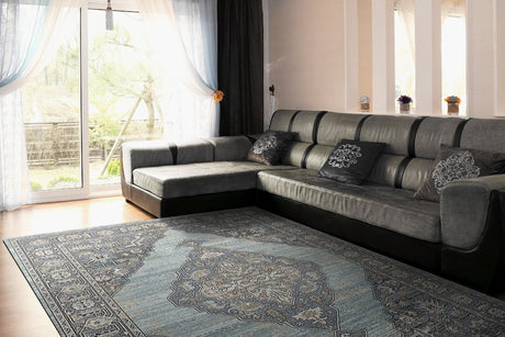 Dynamic Rugs Jazz 6792 Blue/Beige Rug.