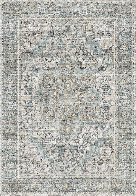 Dynamic Rugs Jazz 6798 Beige/Taupe/Blue Rug.