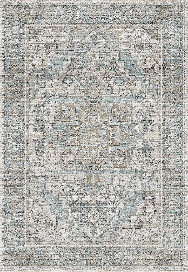 Dynamic Rugs Jazz 6798 Beige/Taupe/Blue Rug.