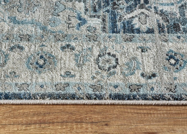 Dynamic Rugs Juno 6882 Dark Blue / Cream Rugs.