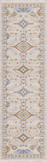 Dynamic Rugs Juno 6886 Power Loomed Traditional Ivory/Multi Rug