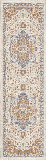Dynamic Rugs Juno 6887 Power Loomed Traditional Beige/Multi Rug