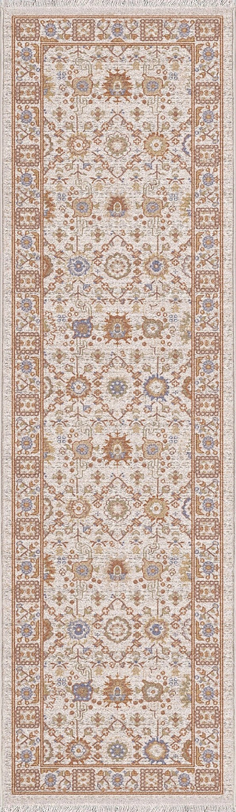 Dynamic Rugs Juno 6888 Power Loomed Traditional Ivory/Multi Rug