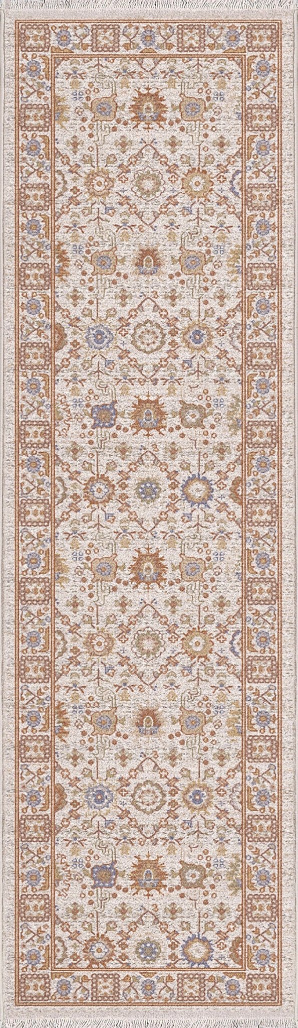 Dynamic Rugs Juno 6888 Power Loomed Traditional Ivory/Multi Rug