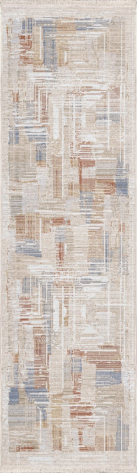 Dynamic Rugs Juno 6889 Power Loomed Modern Beige/Multi Rug