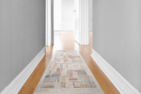 Dynamic Rugs Juno 6889 Power Loomed Modern Beige/Multi Rug