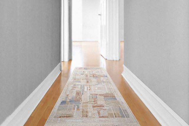 Dynamic Rugs Juno 6889 Power Loomed Modern Beige/Multi Rug
