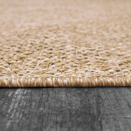 Dynamic Rugs Kenai 8770 Power Loomed Modern Natural Rug