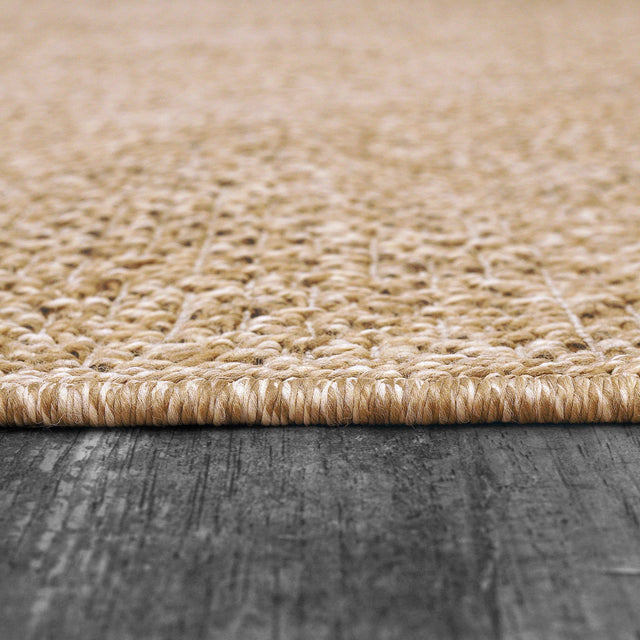 Dynamic Rugs Kenai 8770 Power Loomed Modern Natural Rug