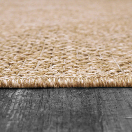 Dynamic Rugs Kenai 8770 Power Loomed Modern Natural Rug - Pile