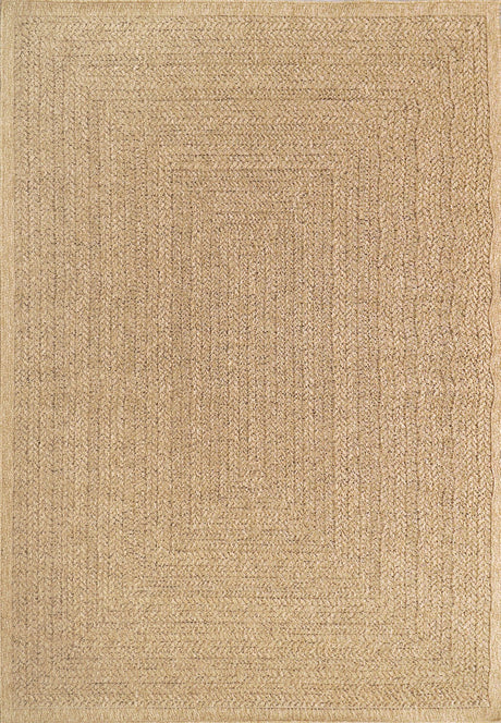 Dynamic Rugs Kenai 8773 Power Loomed Modern Natural Rug