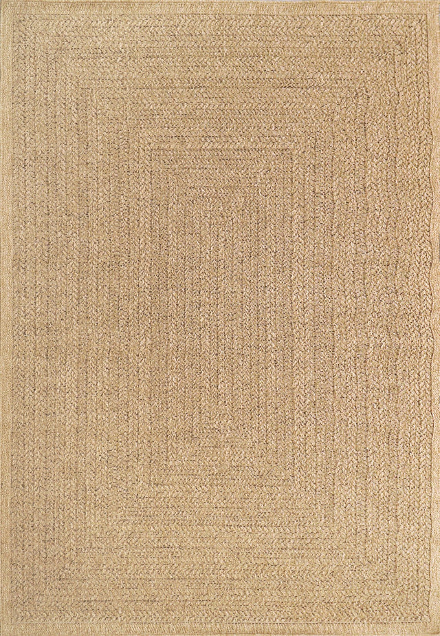 Dynamic Rugs Kenai 8773 Power Loomed Modern Natural Rug