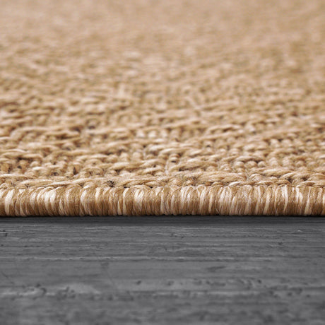 Dynamic Rugs Kenai 8775 Power Loomed Modern Natural Rug