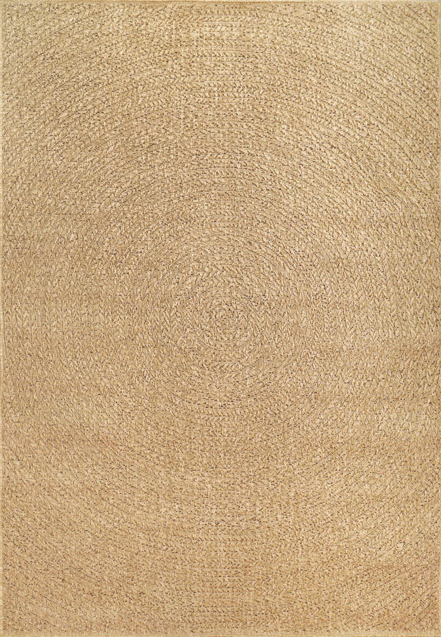 Dynamic Rugs Kenai 8775 Power Loomed Modern Natural Rug