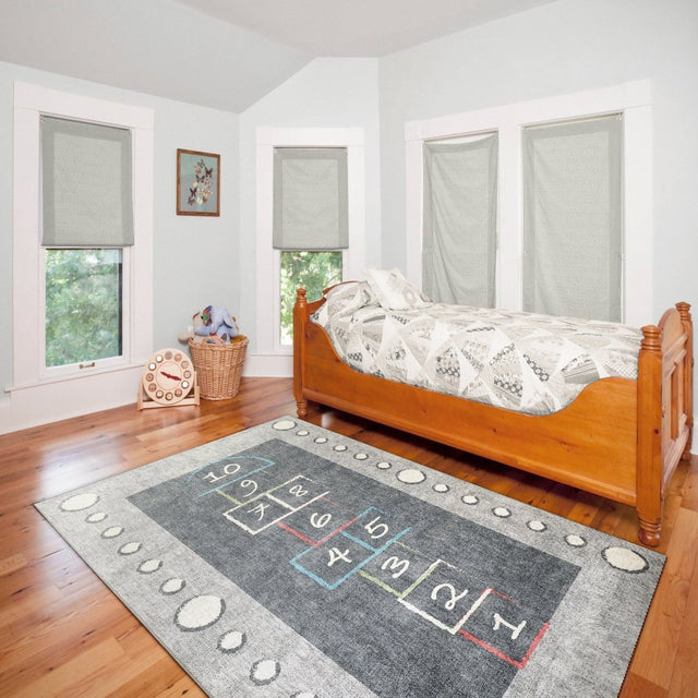 Dynamic Rugs Kidz 8083 Grey/Multi Rugs.