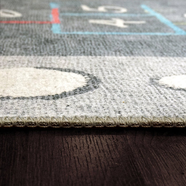 Dynamic Rugs Kidz 8083 Grey/Multi Rugs.