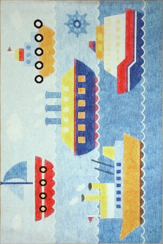 Dynamic Rugs Kidz 8087 Multi Rugs.