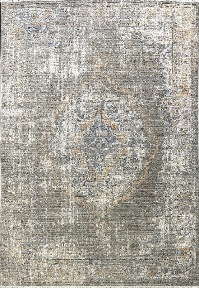 Dynamic Rugs Kyra 13700 Power Loomed Transitional Beige/Multi Rug