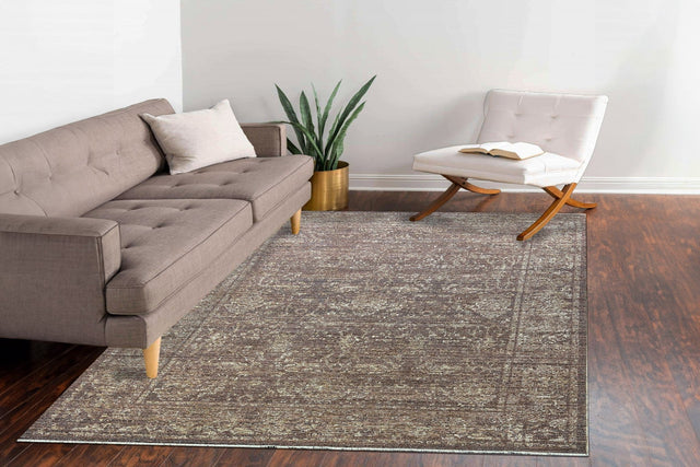 Dynamic Rugs Kyra 13701 Power Loomed Transitional Rust Rug