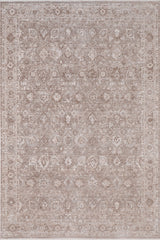 Dynamic Rugs Lara 14620 Power Loomed Traditional Brown/Grey Rug