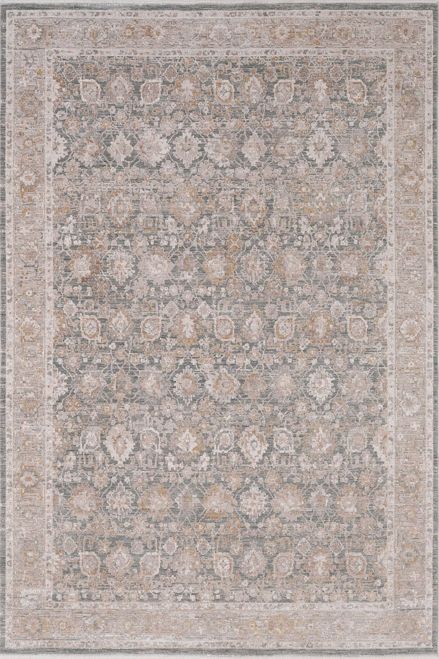 Dynamic Rugs Lara 14621 Power Loomed Traditional Beige/Grey/Cream Rug