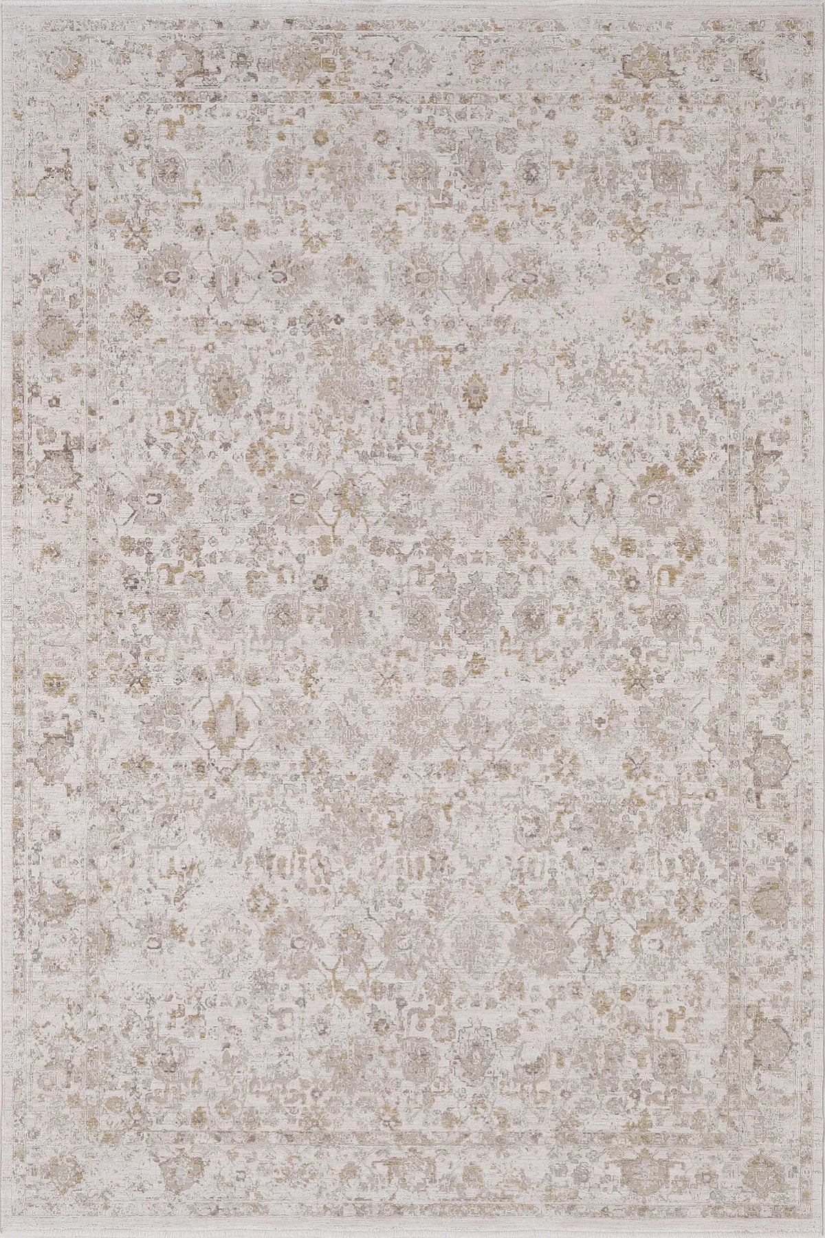 Dynamic Rugs Lara 14622 Power Loomed Traditional Beige/Cream Rug - Rectangular