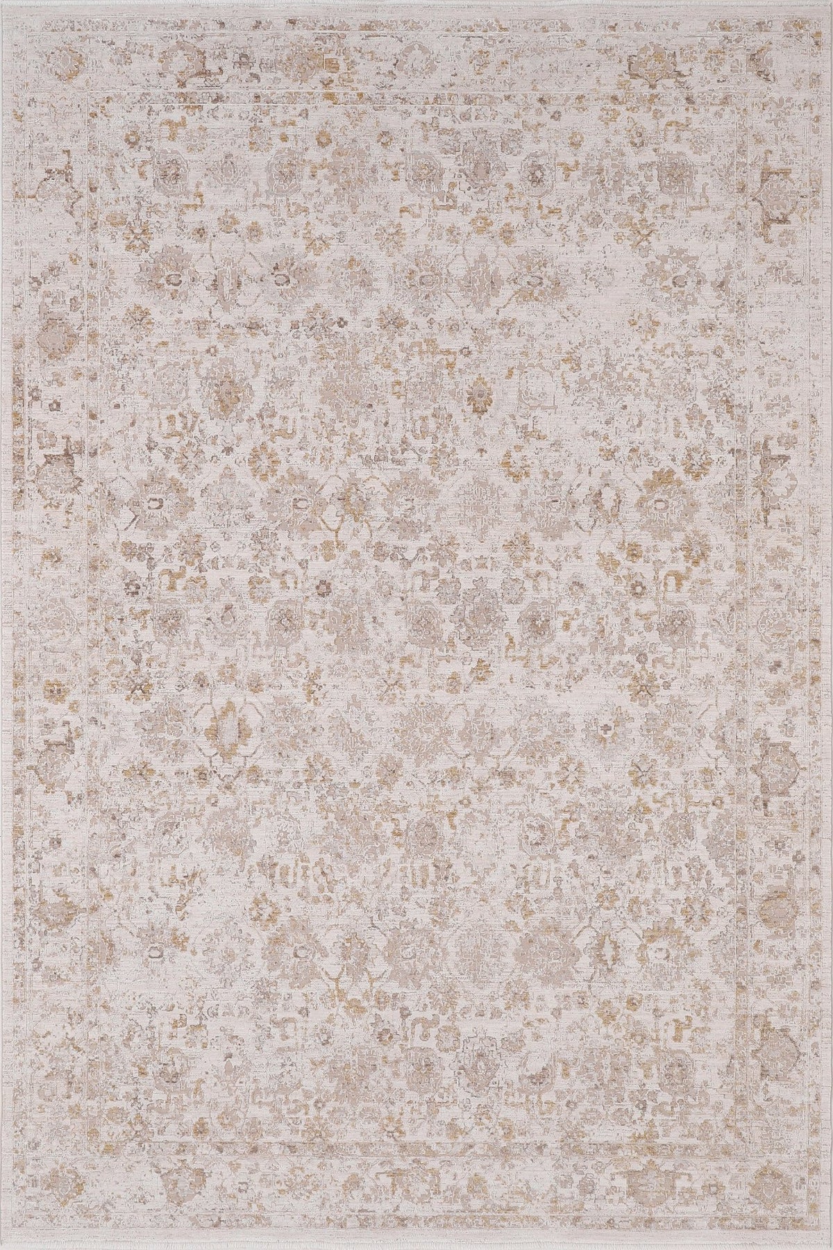 Dynamic Rugs Lara 14622 Power Loomed Traditional Beige/Cream Rug