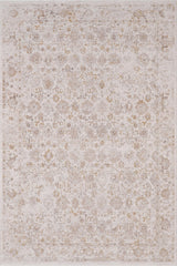 Dynamic Rugs Lara 14622 Power Loomed Traditional Beige/Cream Rug
