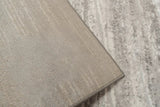 Dynamic Rugs Lazer 12675 Power Loomed Modern Grey/Dark Grey Rug - Corner