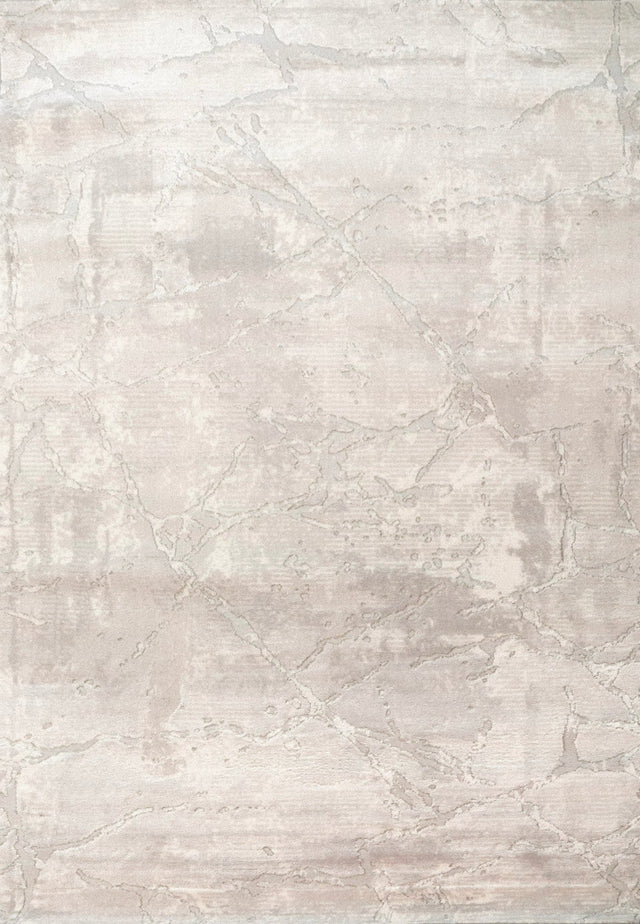 Dynamic Rugs Lazer 12676 Power Loomed Modern Light Grey Rug