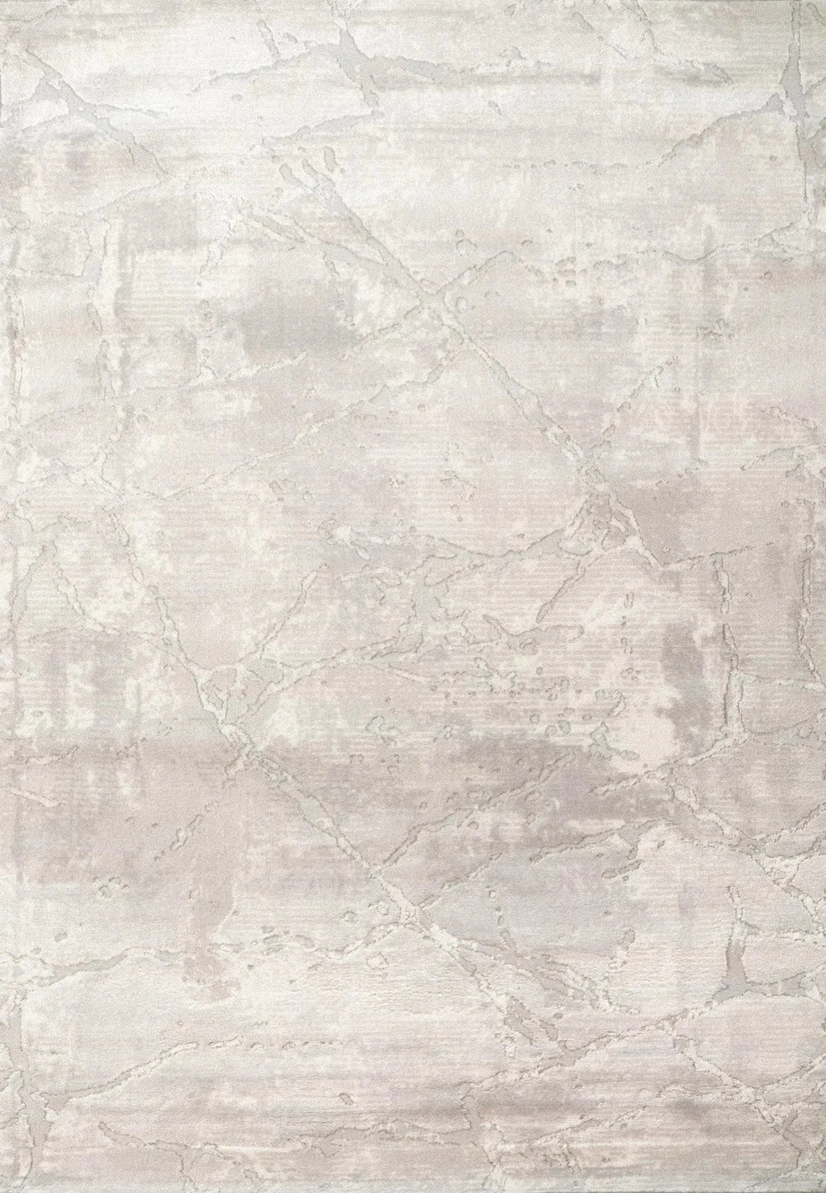 Dynamic Rugs Lazer 12676 Power Loomed Modern Light Grey Rug - Rectangular
