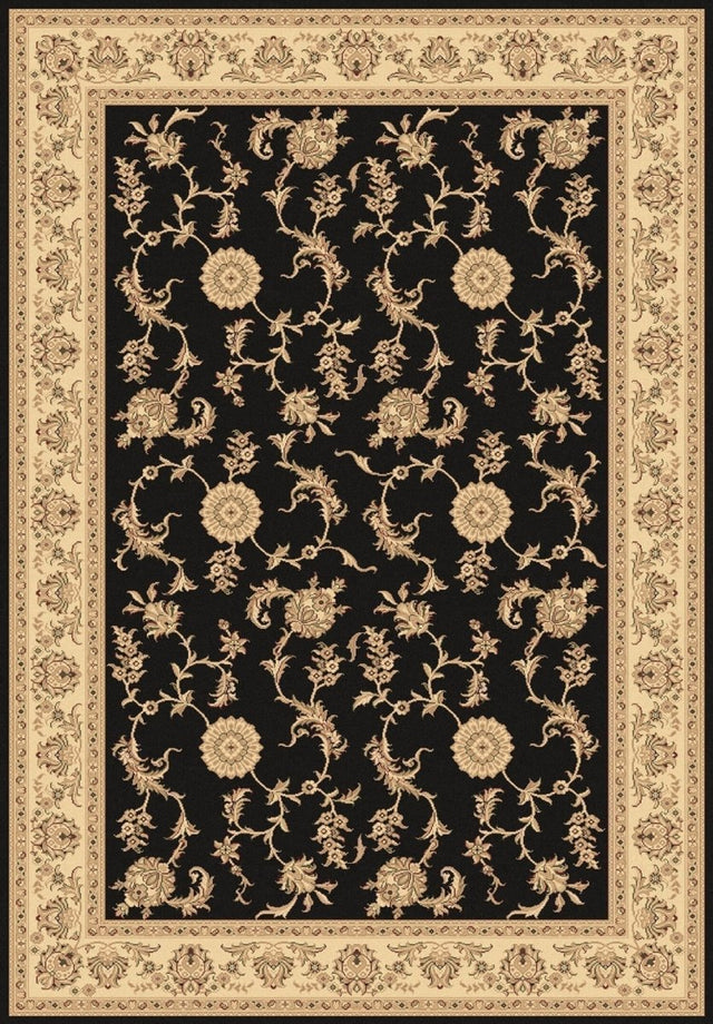 Dynamic Rugs Legacy 58017 Black Rugs.