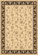 Dynamic Rugs Legacy 58017 Ivory  /  Black Rugs.
