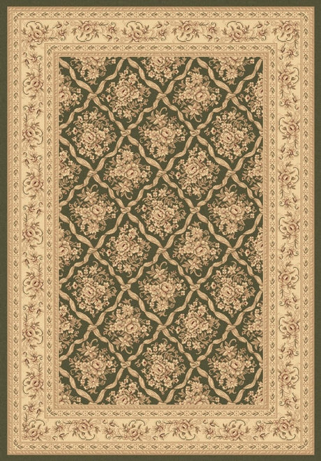 Dynamic Rugs Legacy 58018 Green Rugs.