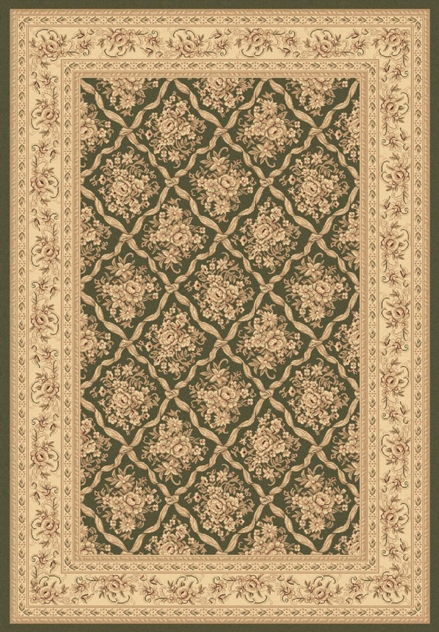 Dynamic Rugs Legacy 58018 Green Rugs.