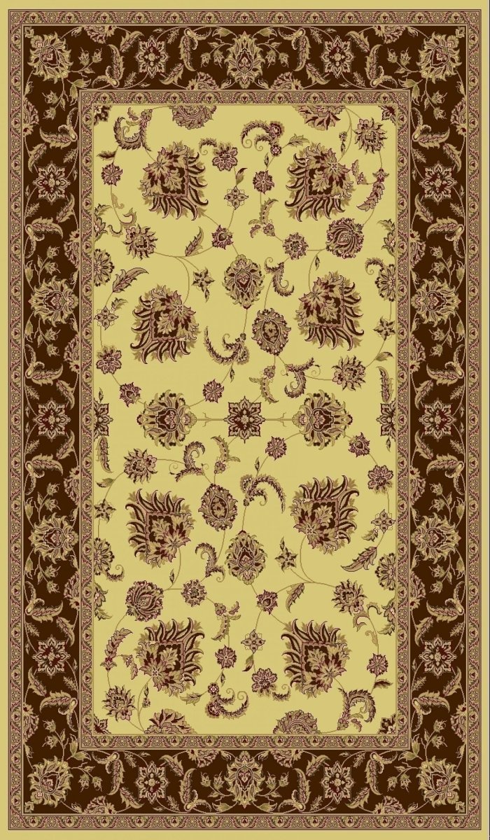 Dynamic Rugs Legacy 58020 Cream  /  Brown Rugs.