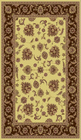 Dynamic Rugs Legacy 58020 Cream  /  Brown Rugs.