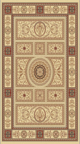Dynamic Rugs Legacy 58021 Ivory Rugs.