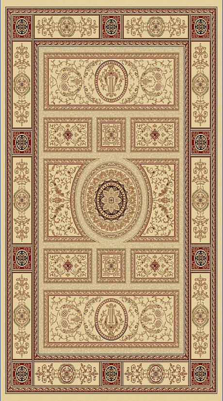 Dynamic Rugs Legacy 58021 Ivory Rugs.