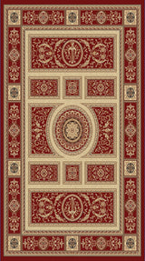 Dynamic Rugs Legacy 58021 Red Rugs.