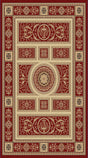 Dynamic Rugs Legacy 58021 Red Rugs.