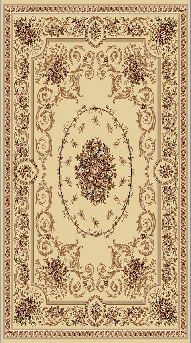Dynamic Rugs Legacy 58022 Ivory Rugs.