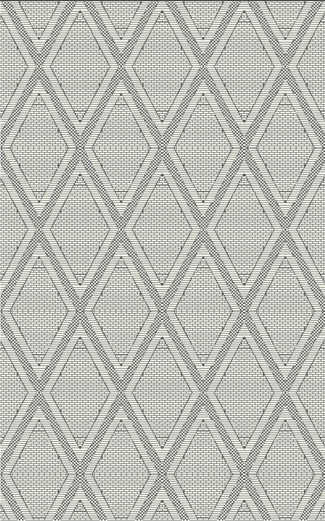 Dynamic Rugs Lola 2121 Ivory/Charcoal Rugs.