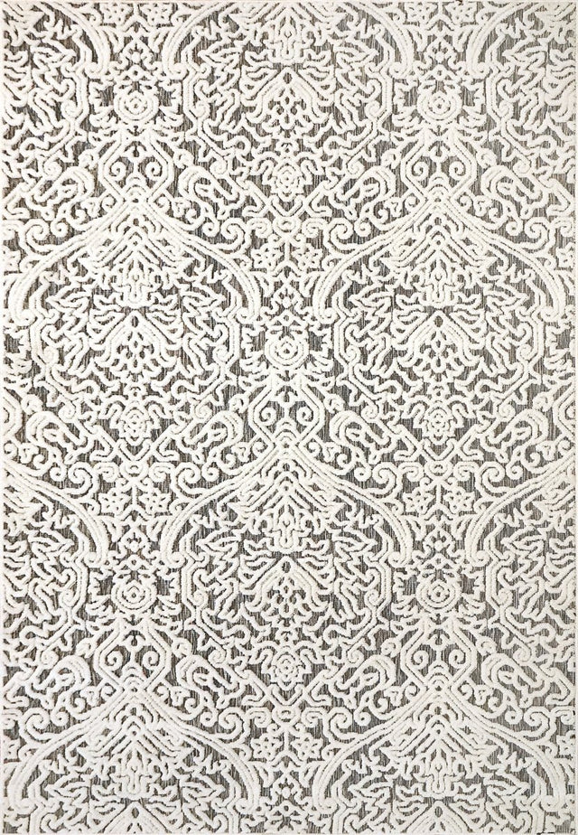 Dynamic Rugs Lotus 8147 Ivory/Multi Rugs.