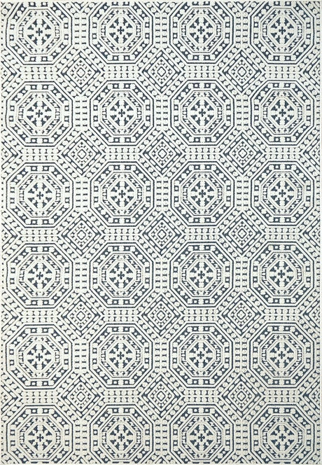 Dynamic Rugs Lotus 8149 Ivory/Denim Rugs.