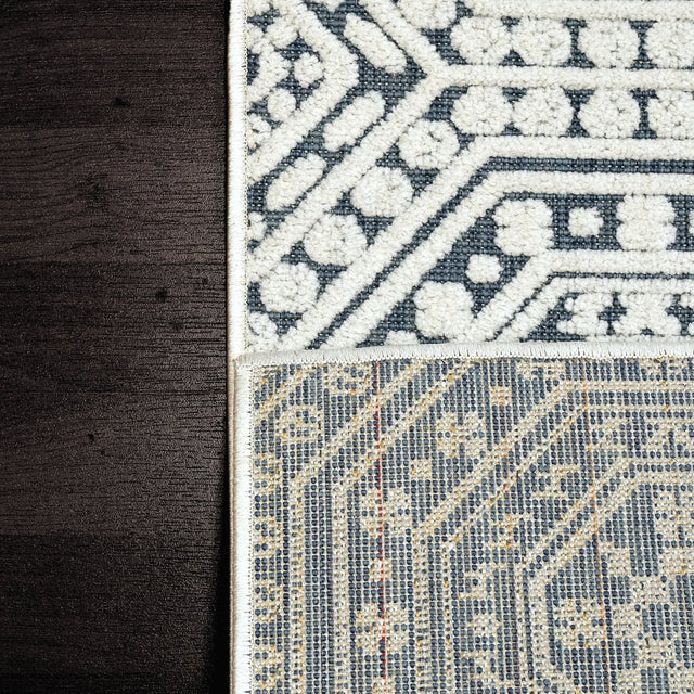 Dynamic Rugs Lotus 8149 Ivory/Denim Rugs.