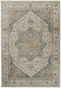Dynamic Rugs Luminous 17606 Power Loomed Traditional Cream/Beige/Navy Rug