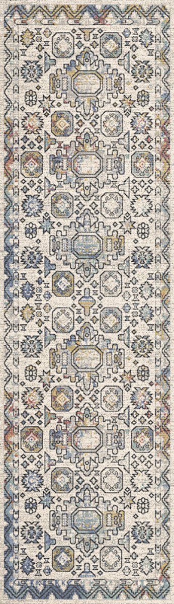 Dynamic Rugs Mabel 4090 Ivory/Multi Rug.