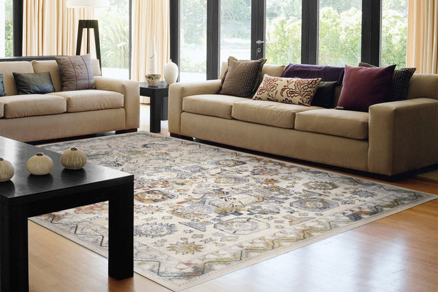 Dynamic Rugs Mabel 4090 Ivory/Multi Rug.