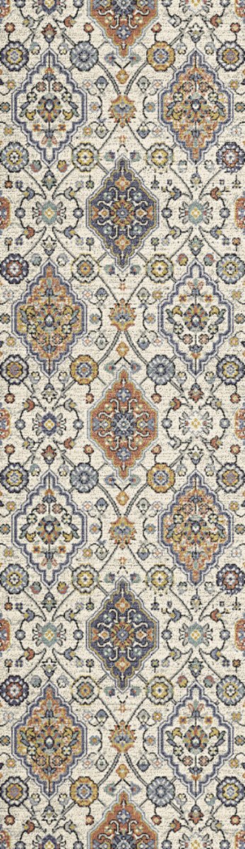 Dynamic Rugs Mabel 4091 Ivory/Multi Rug.